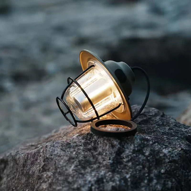 Vintage-Style Outdoor Camping Lights – Colorful Decorative Lighting for Home & Camping